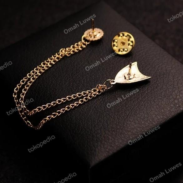 Gambar Promo Collar Bar Lapel Pin Bros Jas - Topeng Rantai - Aksesoris Jas - dari AkhtarStore1212 undefined Tokopedia