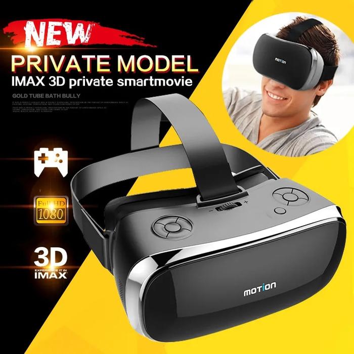 Gambar VR V3H Helmet Glasses 3D Virtual Reality Headset Video Game Goggles dari joyostore5 undefined Tokopedia