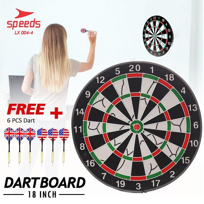 Gambar SPEEDS DART GAME BESAR 18in Papan Dart Panahan Dinding Board busur dari AnggaBayu05 undefined Tokopedia