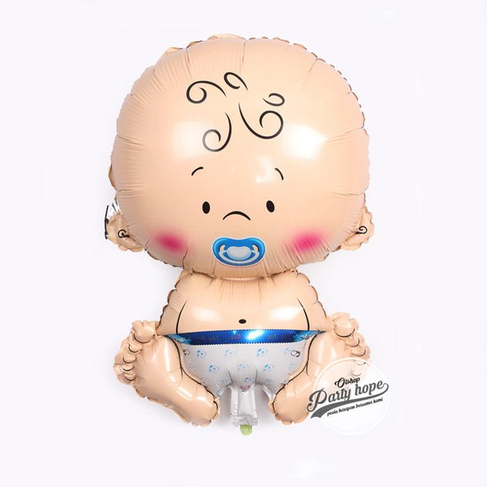 Gambar balon foil baby shower mini / balon dekorasi lahiran dekorasi aqiqah - Baby Boy dari PARTY HOPE 2 undefined Tokopedia