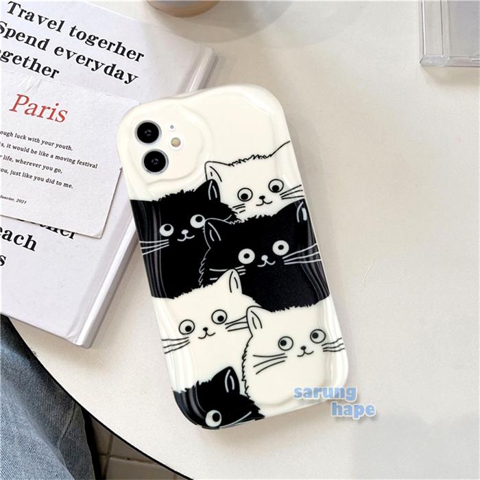 Gambar Case Xiaomi Redmi A2 - CUTE CAT Premium Softcase Motif TPU Casing Cove - BLACK CAT dari AnekaCasingHP undefined Tokopedia