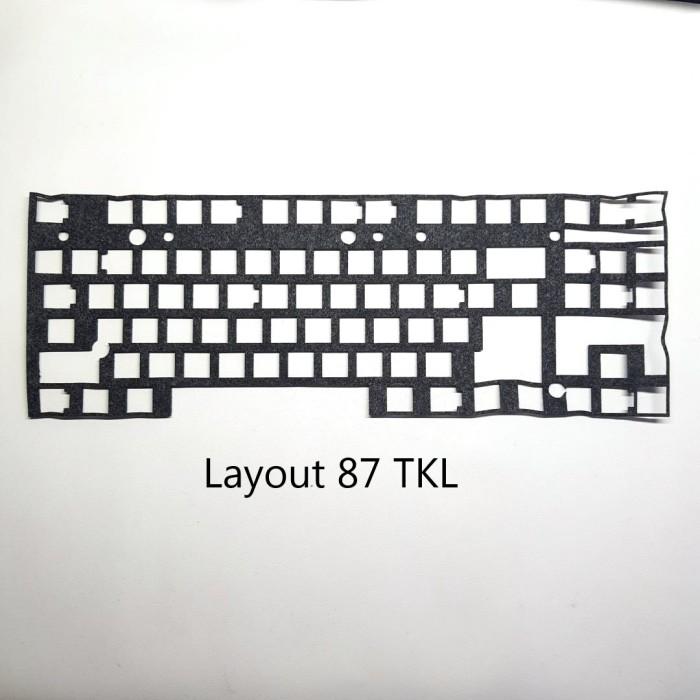 Gambar COTTON FOAM PCB PLATE BERBAGAI LAYOUT - FOAM PLATE DAMPENING PROMO - Layout 64 dari cv misja undefined 5 Tokopedia