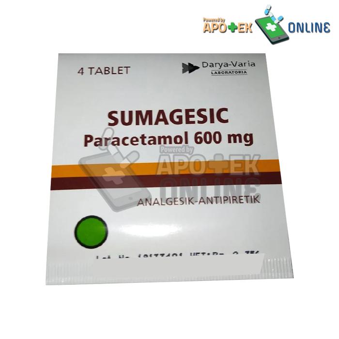 Gambar SUMAGESIC 600MG 1 STRIP 4 TABLET dari Apotek Horison Sukun undefined Tokopedia