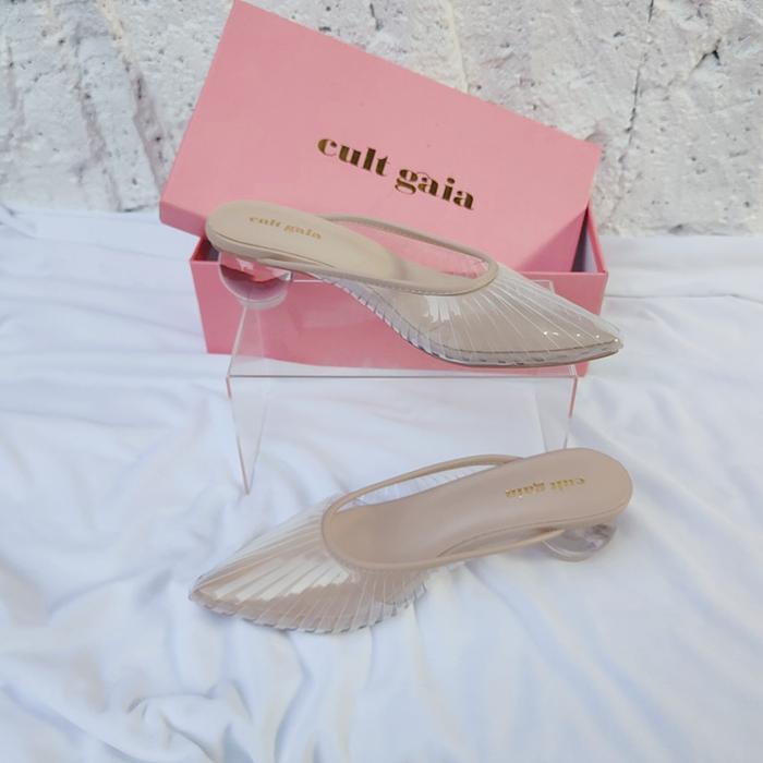 Gambar Sale Cult Gaia The Alia Mule Transparan & Snakeskin - Transparan, 35 dari AraiShopp87 undefined Tokopedia