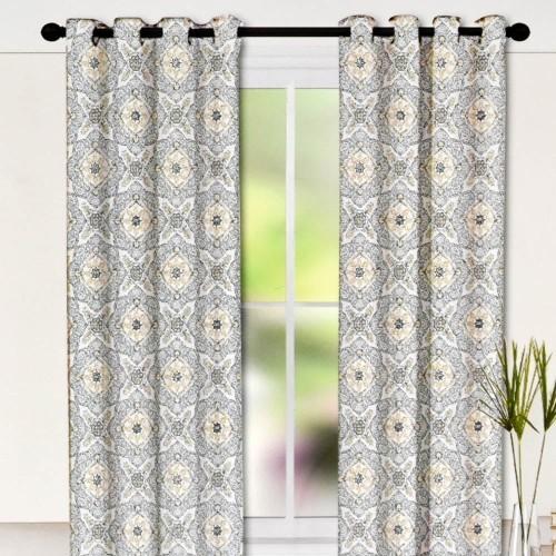 Gambar GORDEN SET CURTAIN SET PRINT ITALIAN BLUE 140X250CM dari chillashop id undefined Tokopedia