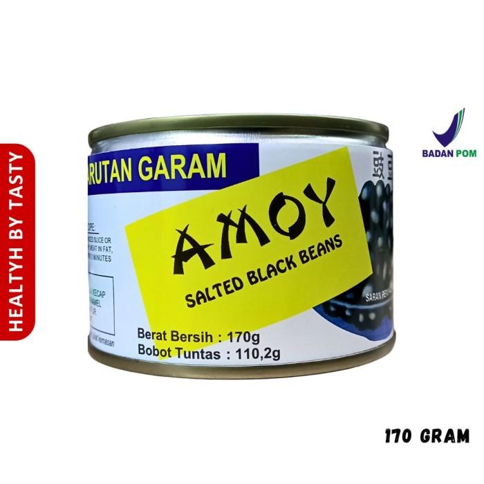 Gambar Amoy Tausi Salted Black Beans Kacang Hitam Kaleng 170g - AmoyTausi-170gr dari Healthy By Tasty undefined Tokopedia