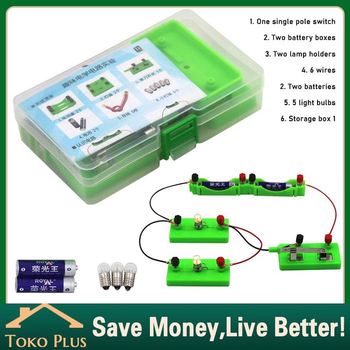 Gambar Mainan Edukasi Diy Elektrik Untuk Anak Belajar Sains Rangkaian Eksper dari Marts Santi undefined Tokopedia