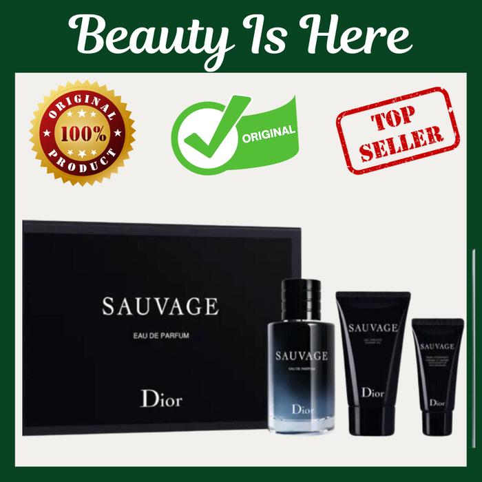 Sauvage Parfum Sauvage Dior Cologne Set Dior Sauvage Gift Set 3pcs