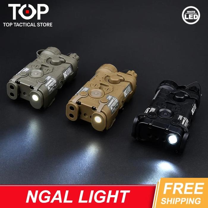 Gambar JN AirsoftWADSN Tacitcal NGAL Hunting Weapon Light Only White dari Jaya Network2 undefined Tokopedia