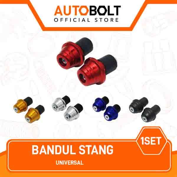 Gambar Bandul Stang Untuk Semua Jenis Motor Universal Jalu Setang Variasi - Hitam dari AUTOBOLT Official Store undefined Tokopedia