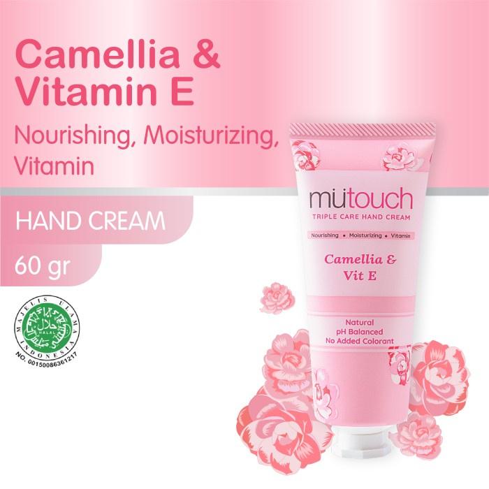 Gambar MuTouch Triple Care Hand Cream Camellia & Vit E 60gr dari Quintessons undefined Tokopedia