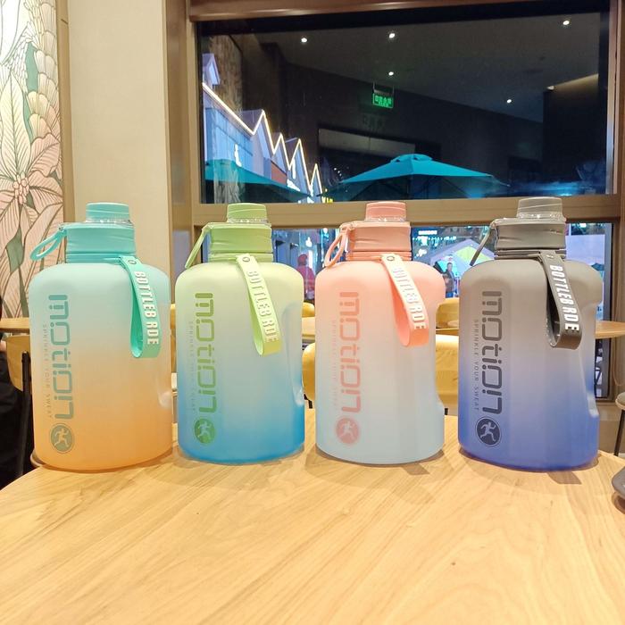Gambar Botol Minum Fitness Sports Botol Jumbo 2200ml Water Bottle Straw dari rrni62547 undefined Tokopedia