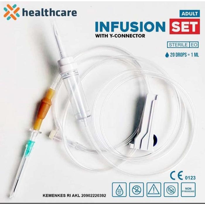 Gambar Eceran - Healthcare Infusion Y Anak & Dewasa Type Y Connector dari layla1221 undefined Tokopedia
