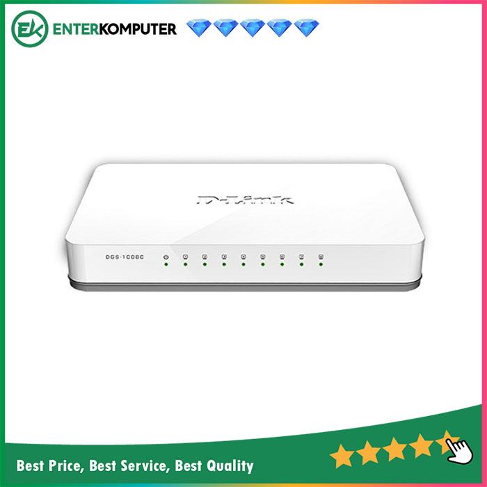 Gambar Networking D-Link Desktop 8 Port 10/100/1000 Gigabit Switch - dari ikas seller undefined Tokopedia