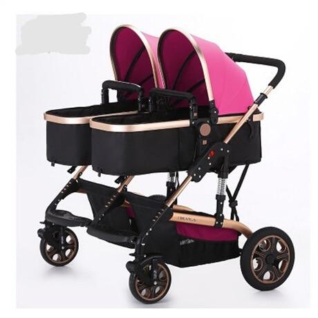 Gambar WS Twins Baby Stroller Activity Gear tweeling prams for newborn dari Winner Set undefined Tokopedia