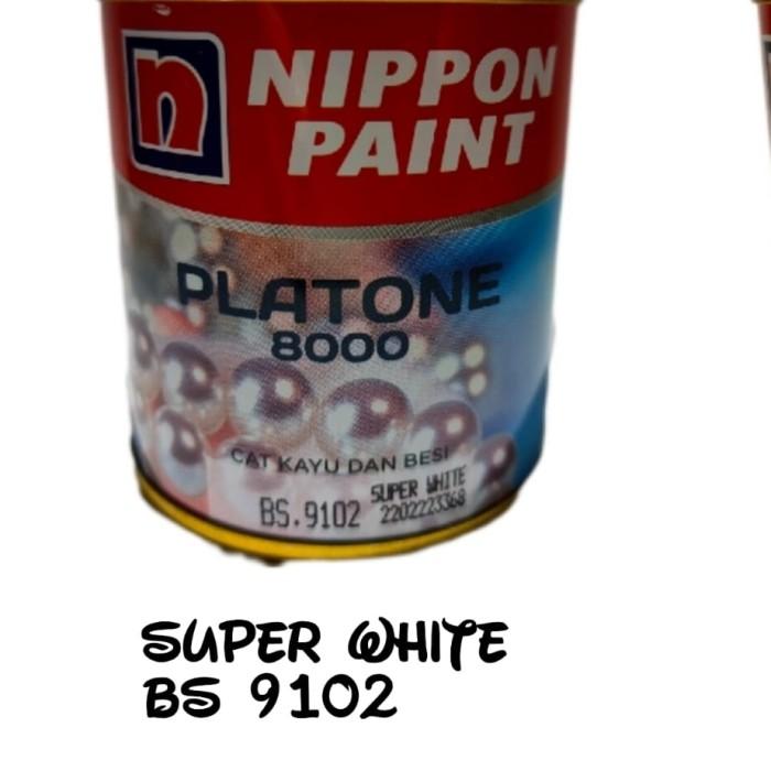 Gambar Cat Platone 0,1L/100ml Nippon Paint Minyak Kayu Dan Besi kaleng kecil - super White dari TerangJayaRE undefined Tokopedia