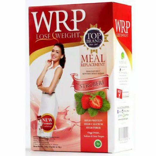 Gambar Wrp Lose Weight Stawberry 324Gr(6Sachet) - Wrp Meal Replacement - Susu dari jual sapu undefined Tokopedia