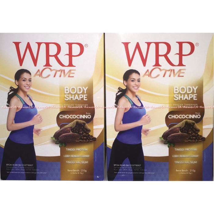 Gambar Terlaris WRP Active Body Shap Chococinno Susu WRP 210gr Susu Diet dari melastore36 undefined Tokopedia