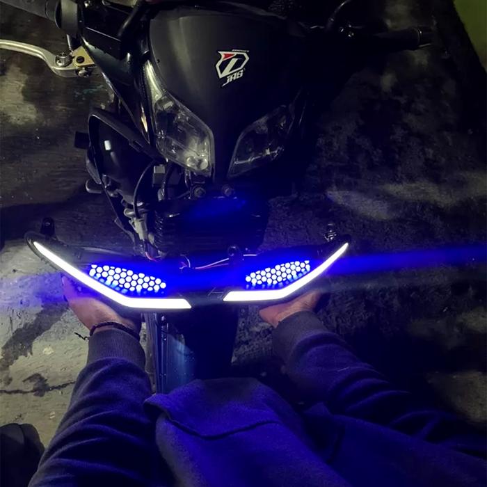 Gambar zhipat lampu alis 7warna motor lampu mata gaban jupiter z1 pilot light - 6/biru dari Berkino Store undefined Tokopedia