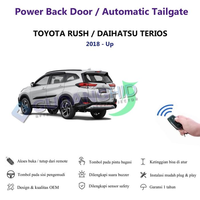 Gambar Bagasi Otomatis Power Back Door Automatic Tailgate For Toyota Rush dari ASC Auto undefined Tokopedia