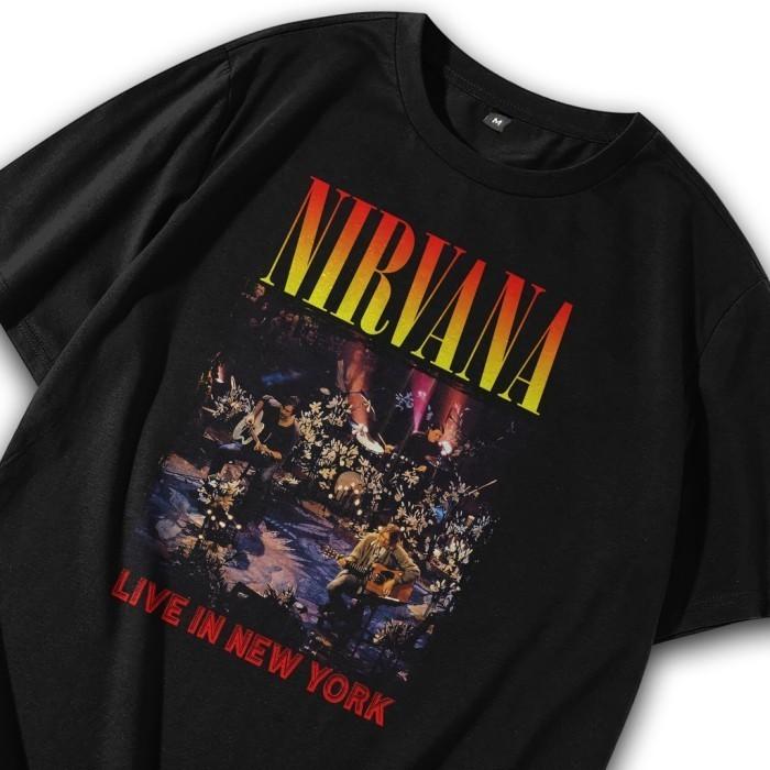 Gambar Nirvana t shirt Kaos Nirvana Kaos Nirvana Original Baju Nirvana 185 - VOL 185, M dari aptikara.id undefined Tokopedia