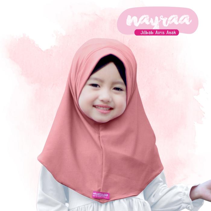 Gambar Jilbab Cutemoslem Nayraa-Jilbab Airis-M - Dusty pink, M dari Cutemoslem Official Store undefined Tokopedia