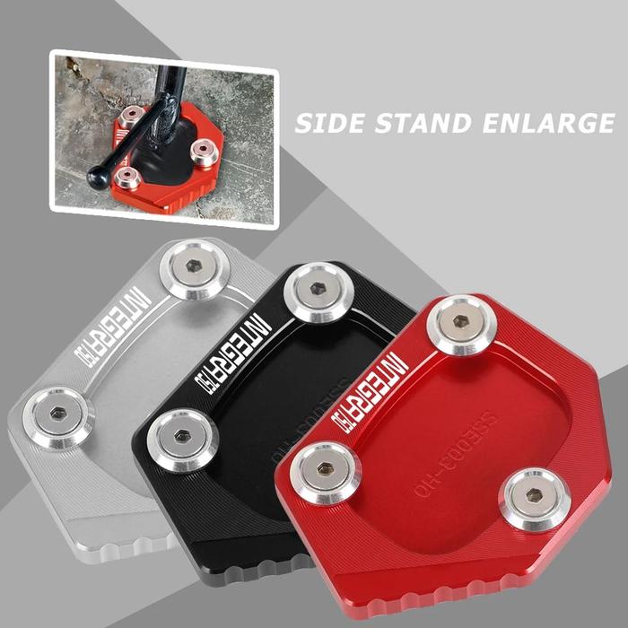 Gambar Motorcycles Parts Side Stand Enlarger Plate Kickstand Enlarge dari madidat undefined Tokopedia