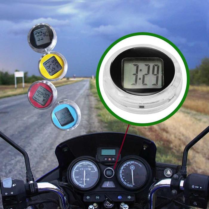 Gambar Jam Mini Tempel Digital Sepeda Motor Watch Stick-on Clock Waterproof dari Ekspor-Impor88 undefined Tokopedia