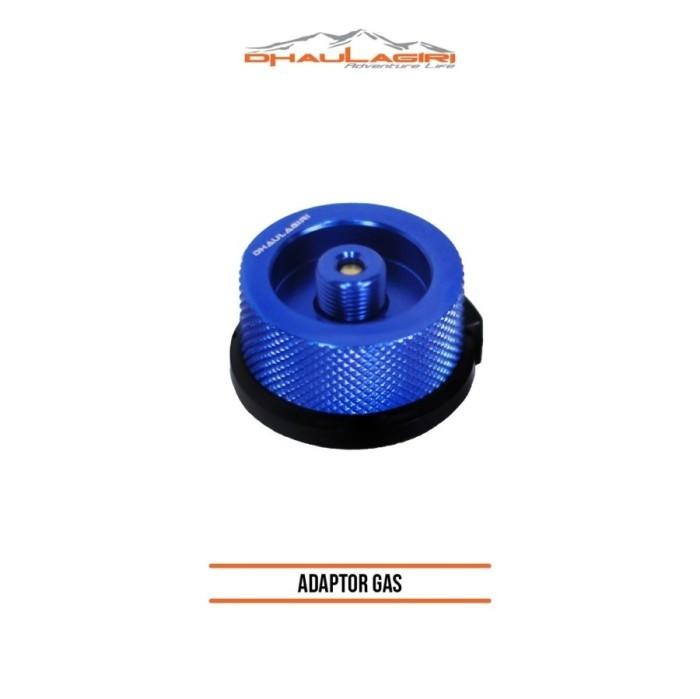 Gambar Dhaulagiri Adapter Adaptor Gas Canister Refill Camping Hiking - Biru dari EXFIF undefined Tokopedia