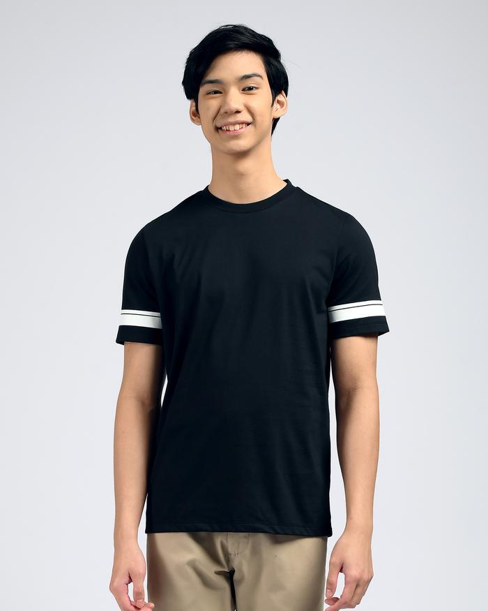 Gambar MEN'S TOP T-Shirt Polos Slim Fit Pendek CLIPPERS-BLACK - S dari Men's Top Official undefined Tokopedia