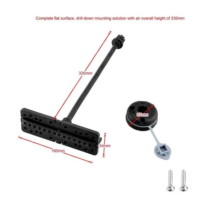 Gambar TE Electronics Platform Mounting Finders Stand Rotatable Kayak dari Tools Express undefined Tokopedia