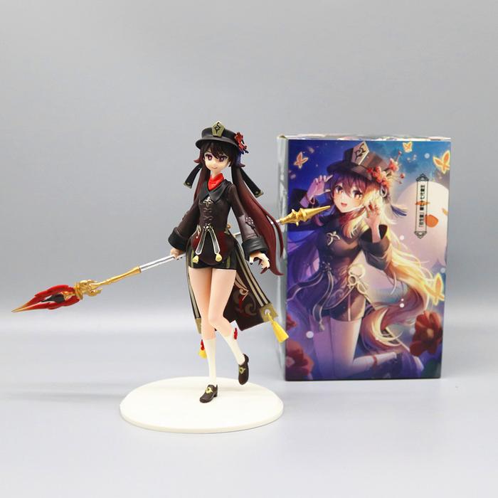 Gambar [THEBEST] Action Figure Hutao Video Game Genshin Impact Plus Box dari book village undefined Tokopedia