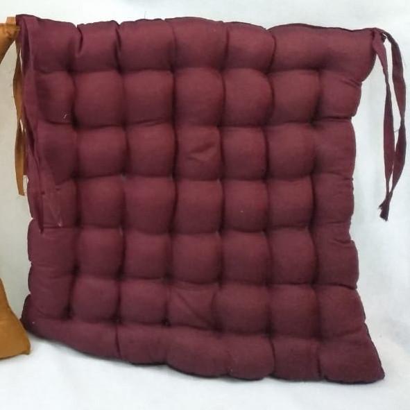 Gambar Bantalan Kursi 02 - Merah dari Elha Interior undefined Tokopedia