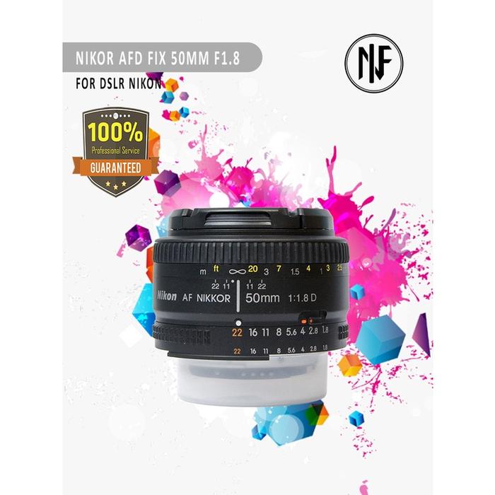 Jual Dijual LENSA NIKON 50MM AFD NIKOR FOR DSLR NIKON Murah