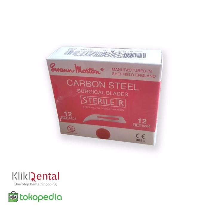 Gambar Swann-Morton Scapel Blade ( 100pcs ) - No.15C dari idzar_SHOP6 undefined Tokopedia
