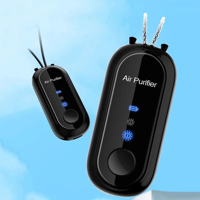 Gambar Mini Air Purifier Portable Hanging Neck Anion Air Purifiers Fast dari ZODEA STORE undefined Tokopedia