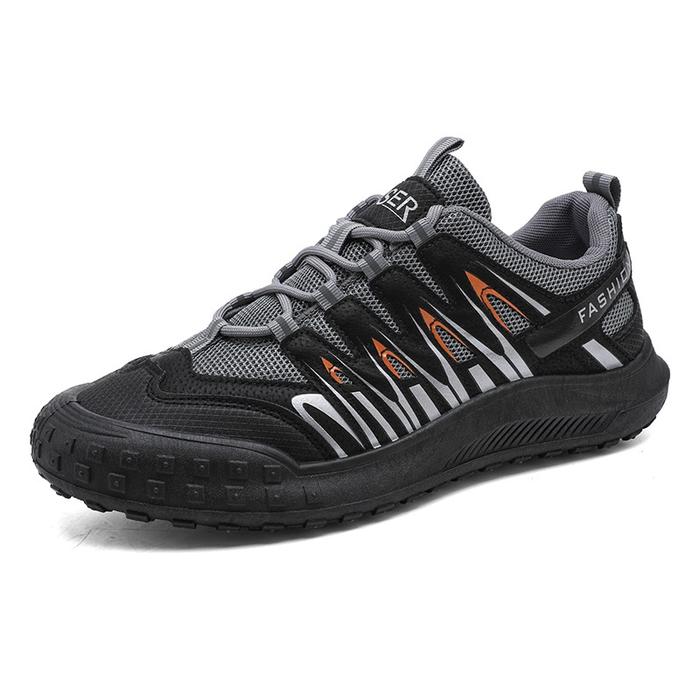 Gambar Sepatu Gunung Sporty Hiking Outdoor Touring Import Shoes Rhampa Bloom - BLACK, 39 dari FASHION SHOW INDONESIA undefined Tokopedia