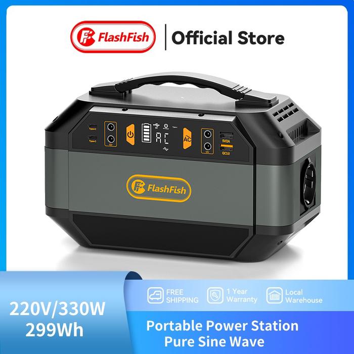 Gambar Bisa E-Faktur Flashfish 330W Portable Power Station Power Supply Solar dari Bokomo Store undefined Tokopedia