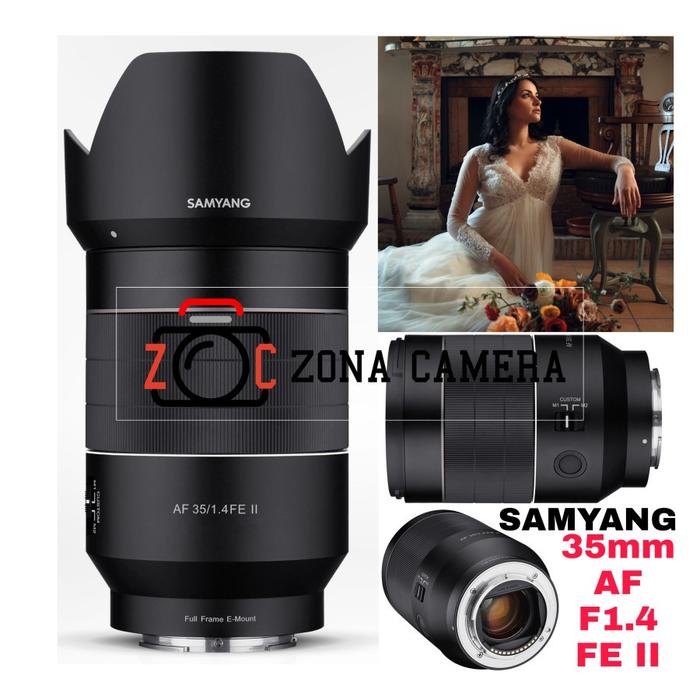 Jual Samyang AF 35mm FE II Sony E Mount Lensa Full Frame Auto