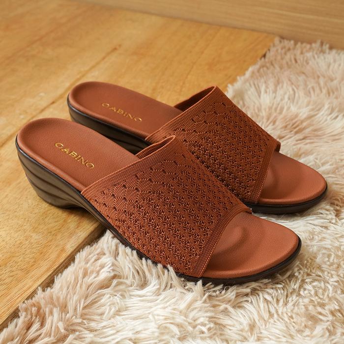 Gambar Gabino Sandal Wanita Wedges Slip On Casual Juliet - G1CB3002 - TAN, 39 dari Gabino Official Store undefined Tokopedia