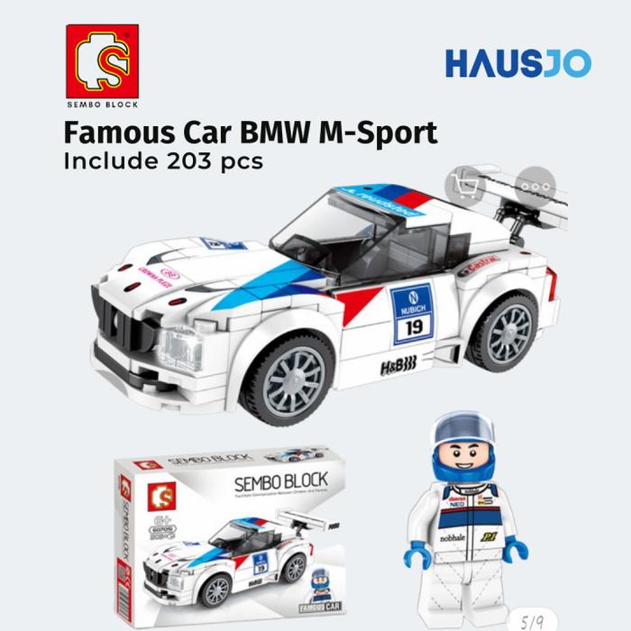 Gambar Sembo Famous Car brick/block - 607051 dari HausJo Digital undefined Tokopedia