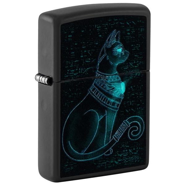 Gambar Zippo Spiritual Cat Design 48582 dari bawasa undefined Tokopedia