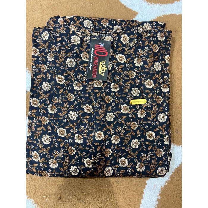 Gambar DIAMOND MIDI GAMIS RAYON BY MDHOMEFASHION - GAMIS HITAM dari dressupp undefined Tokopedia