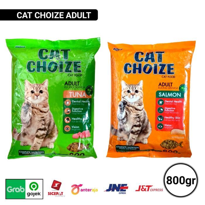 Gambar Cat Choize Tuna & salmon 800gr Makanan Kucing - SALMON dari PUSAT PETSHOP CIAWI undefined Tokopedia