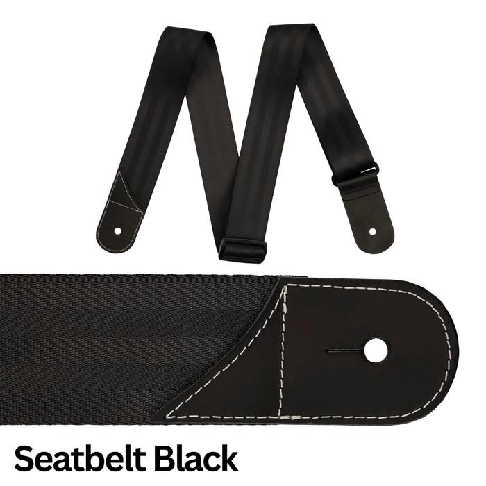 Gambar JACKSON SHARK FIN Guitar Strap | Strep Gitar Bass - SEATBELT BLACK - SEATBELT BLACK dari SoundStation Store undefined Tokopedia