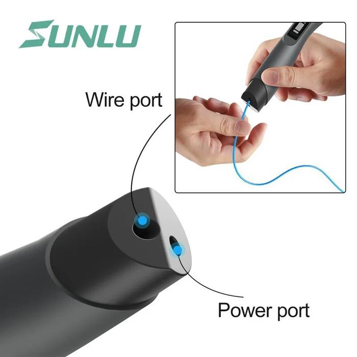 Gambar Sunlu 3D Printing Pen Sl300 1.75Mm Abs Pla 2 Types Filament 3D dari MisoStored undefined Tokopedia