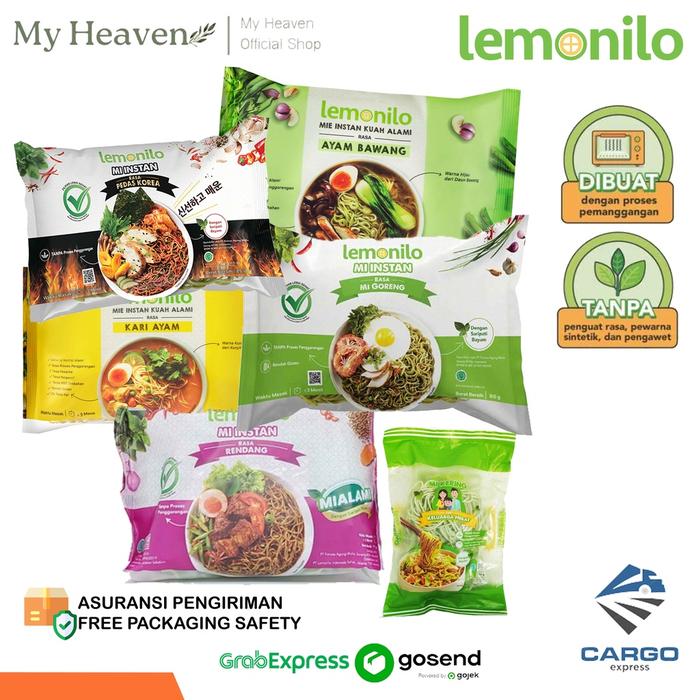 Gambar Mie Lemonilo Mi Instant Sehat - All Varian - Rendang dari darni77 undefined Tokopedia
