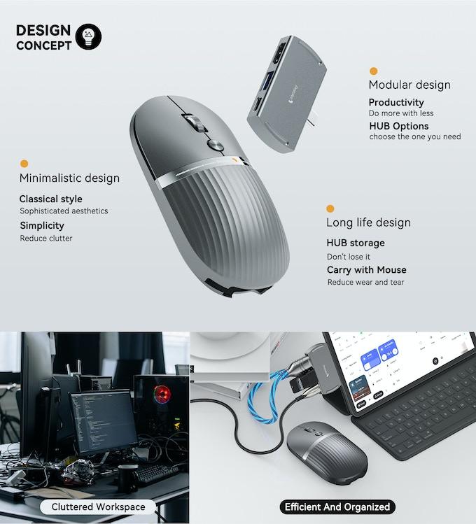 Gambar LM ProtoArc Laptop Accessories Desktop Computer Silent Ultra Li dari landmarkbox undefined Tokopedia