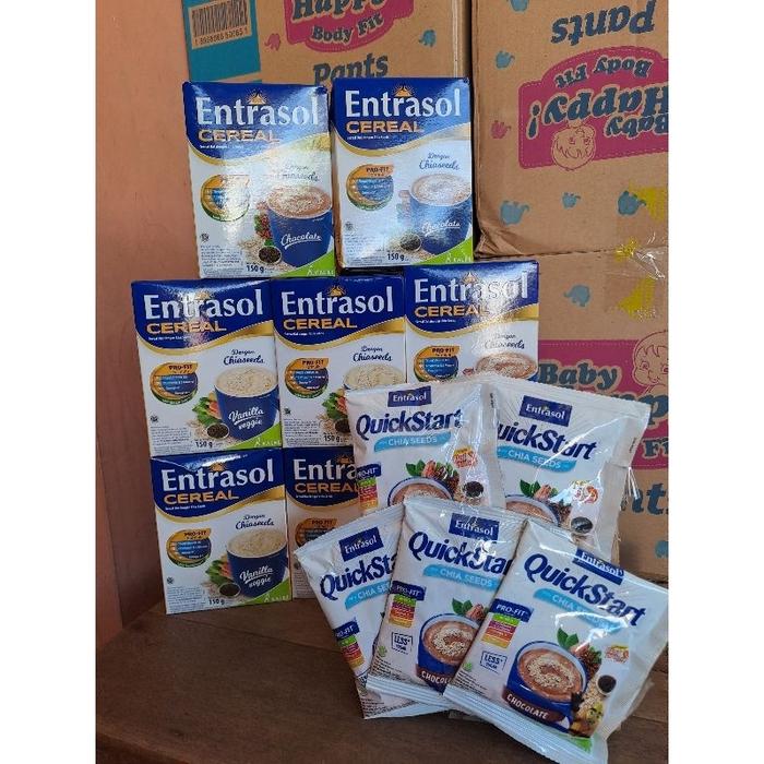 Gambar entrasol Quickstart sereal box 5x30gr - Vanila dari darni77 undefined Tokopedia