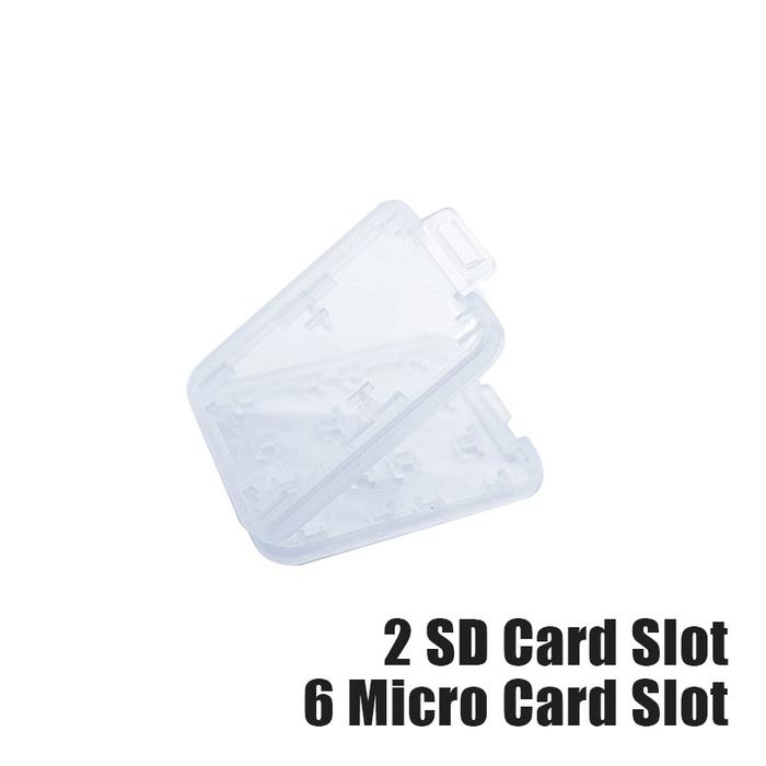 Gambar Hard Case / Tempat Memory Memori Card Kamera for SD & TF Card - C dari FunToys711 undefined Tokopedia